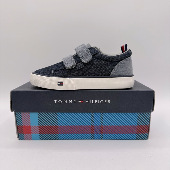 Tommy Hilfiger Other - TOMMY HILFIGER Denim Roddy Velcro Sneaker NIB | Size 8 Toddler